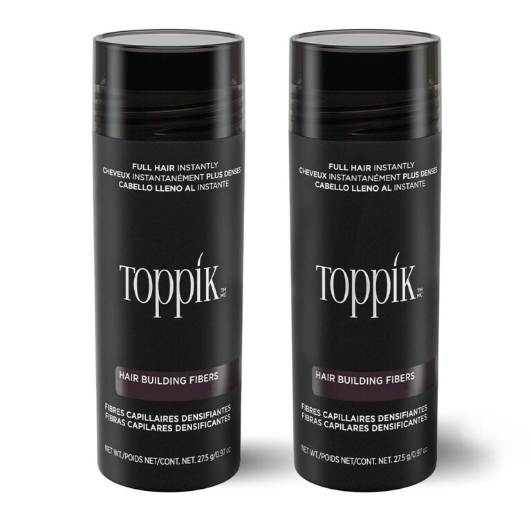 Pachet promoțional: 2x Nanofibre pt păr rar Toppik 27g 🥇