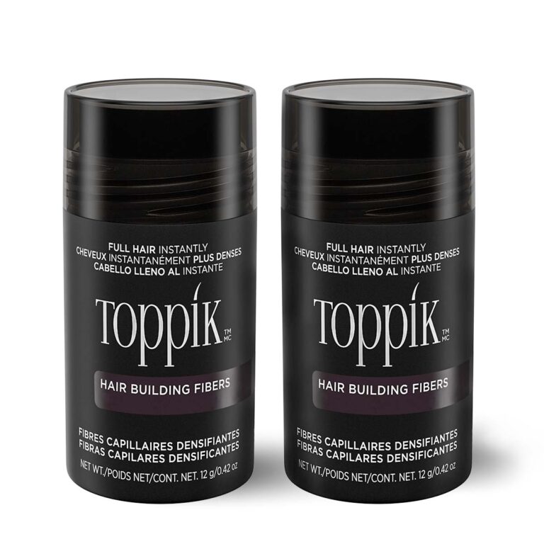 Pachet promoțional: 2x Nanofibre pt păr rar Toppik 12g 🥇